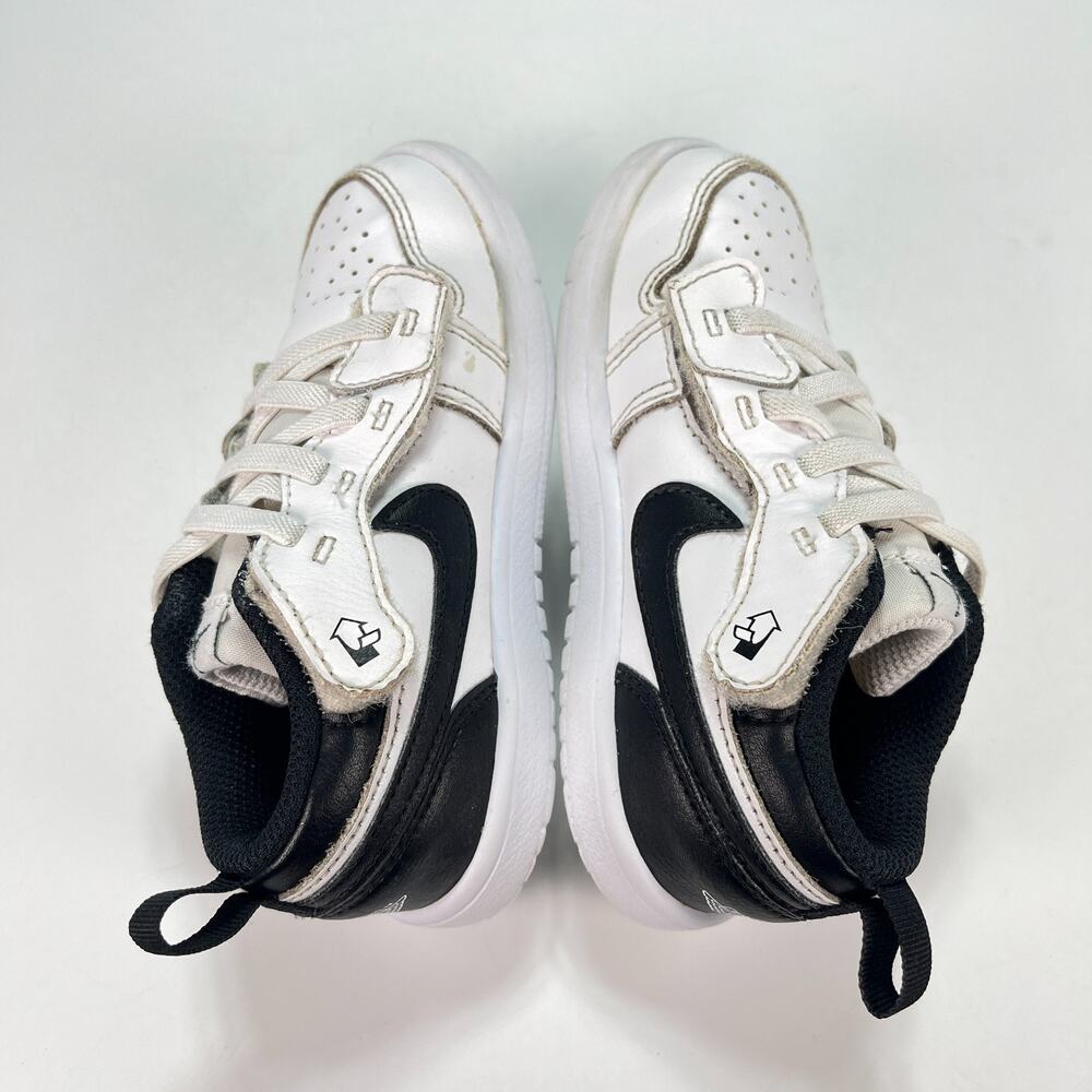 Jordan 1 Low ALT White Black Low Top Lifestyle Shoes DR9747-132 Kids Size 10C - Picture 7 of 9